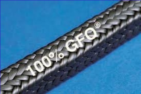 100% GFO Graphite Filled PTFE Packing