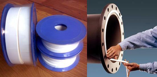PTFE sealant joint